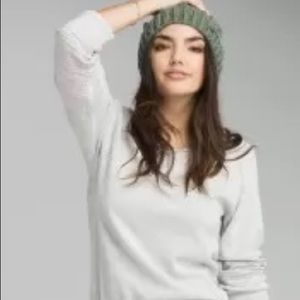 Prana Leigh Sweater Dress Organic Cotton  Cream  bone  Color NWT S Small New